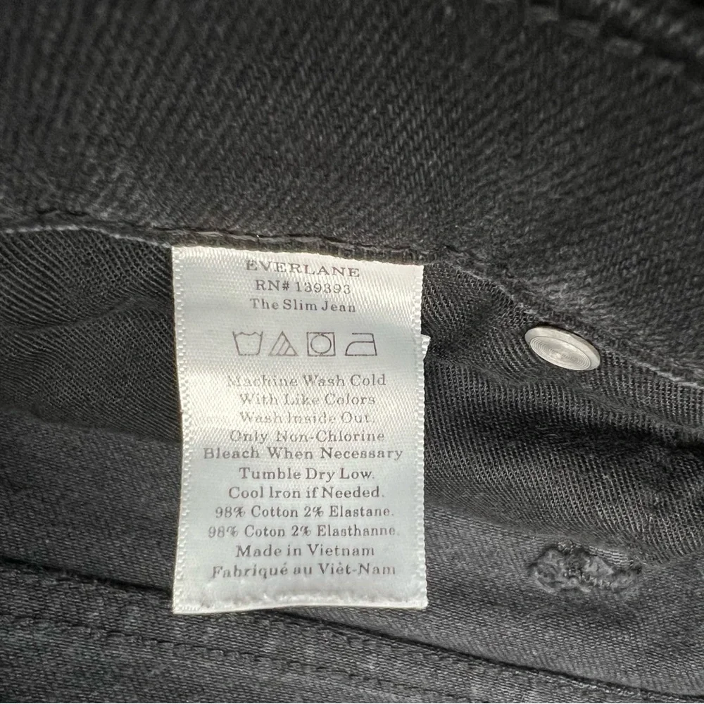 Everlane Black Jean Slim Men Size 31 x 32